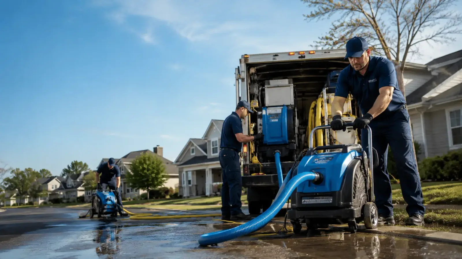 Flood Damage Cleanup in Hansford, WV
